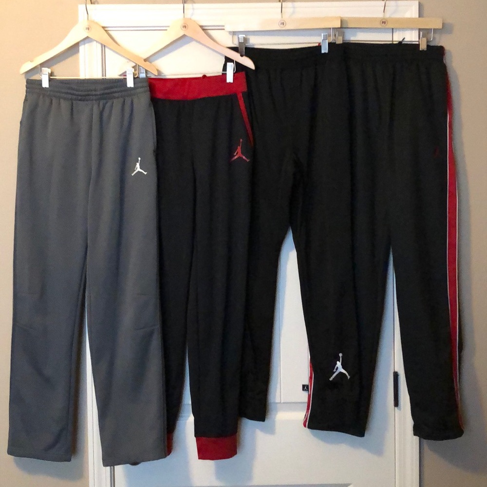 4 pair of Jordan boys pants + 1 shirt